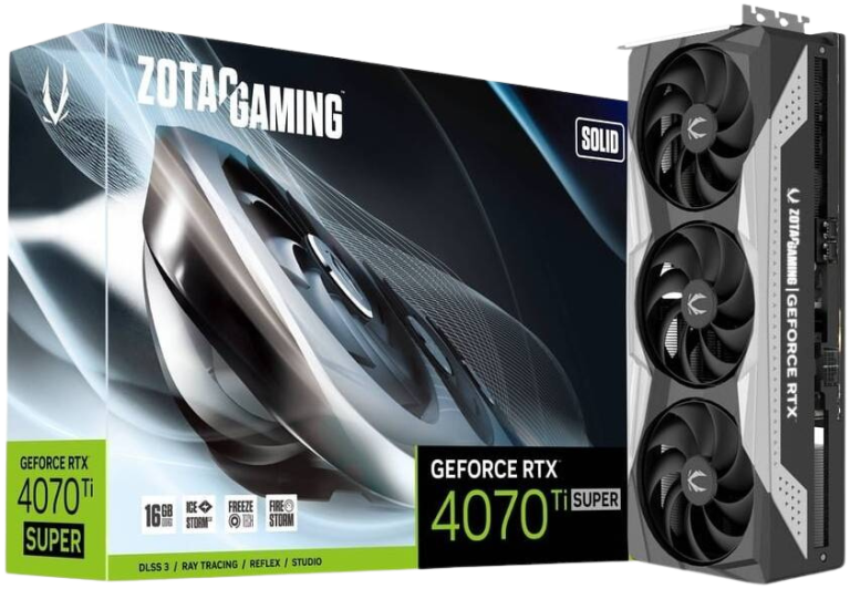 ZOTAC RTX 4070Ti Super GPU