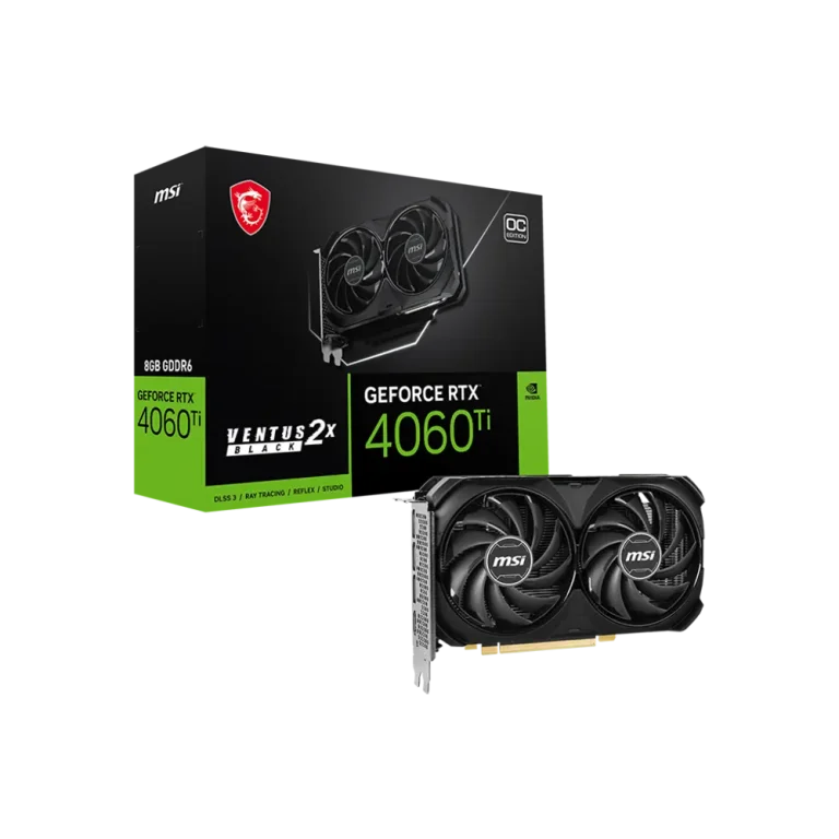 MSI GeForce RTX 4060Ti 16GB Ventus 2X Black OC