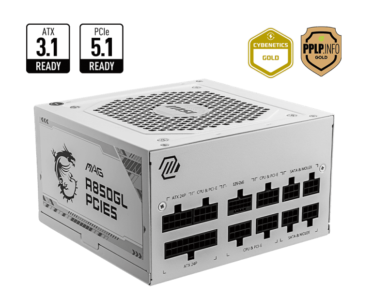 MSI MAG A500DN Pakistan: Reliable power supply.