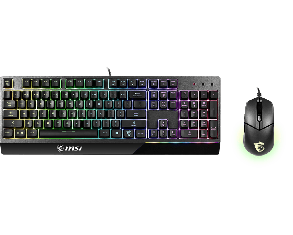 MSI Vigor GK30 RGB Keyboard & GM11 Mouse Combo | Wired | Best Price in Pakistan