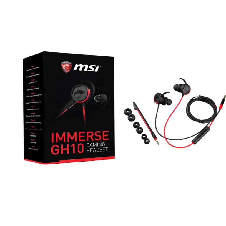 MSI Immerse GH10 In-Ear Gaming Headset