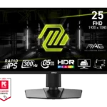 MSI MAG 255PXF 24.5″ FHD 300Hz Rapid IPS 0.5ms GTG Monitor