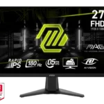 MSI MAG 275F 27″ FHD 180Hz Rapid IPS 0.5ms GTG Monitor