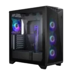 MSI MPG GUNGNIR 300R AIRFLOW E-ATX ARGB Mid Tower Gaming Case - Black