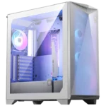MSI MPG GUNGNIR 300R AIRFLOW E-ATX ARGB Mid Tower Gaming Case – White