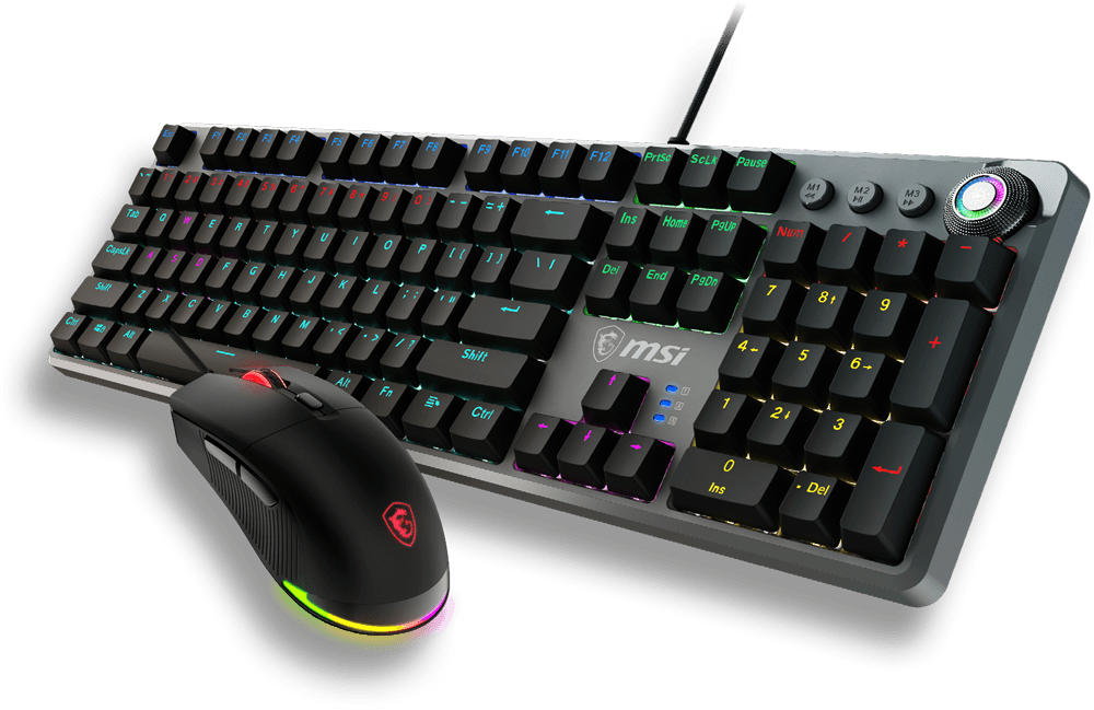 MSI Forge GK310 Red Switch Mechanical Keyboard & Mouse Combo | RGB | Best Price in Pakistan