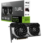 ASUS Dual GeForce RTX 5070 OC Edition 12GB GDDR7 Graphics Card