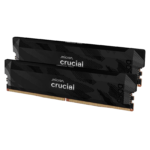 Crucial Pro Overclocking 32GB (2x16GB) DDR5 6400MHz CL32 Desktop Memory – Black