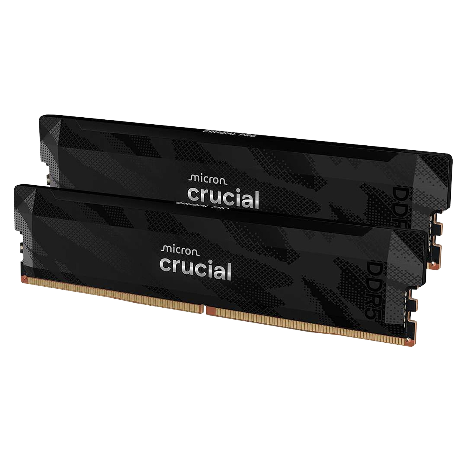 Crucial Pro Overclocking 32GB (2x16GB) DDR5 6400MHz CL32 Desktop Memory – Black