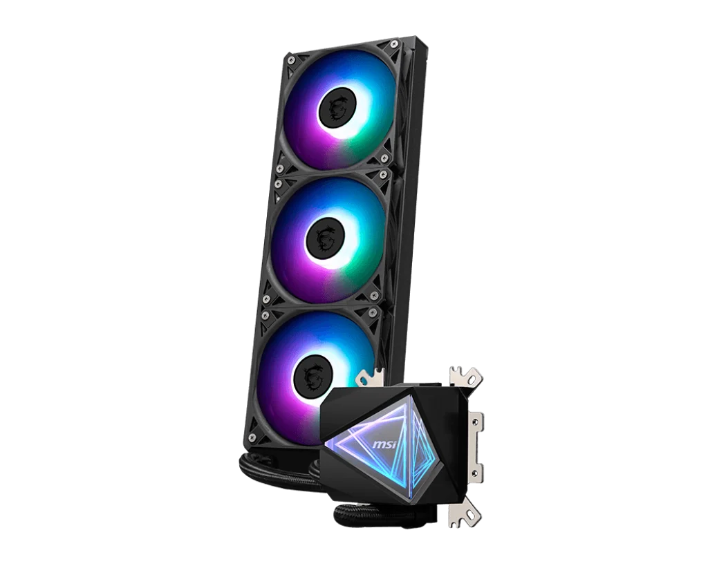 MSI MAG CORELIQUID I360 360mm ARGB AIO Liquid CPU Cooler - Black