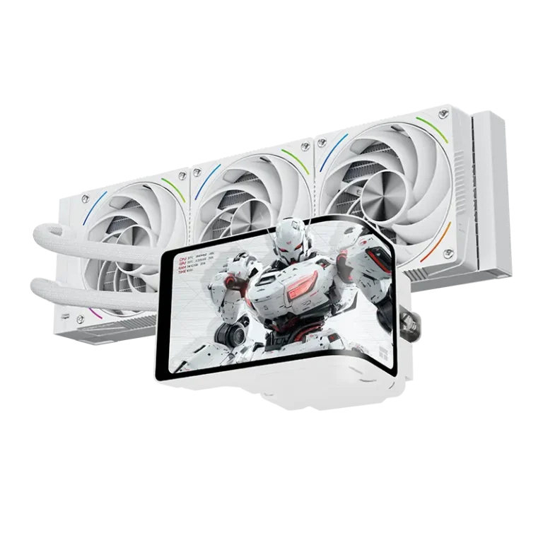 Thermalright Wonder Vision 360 Turbo 360mm ARGB LCD AIO Liquid CPU Cooler - White