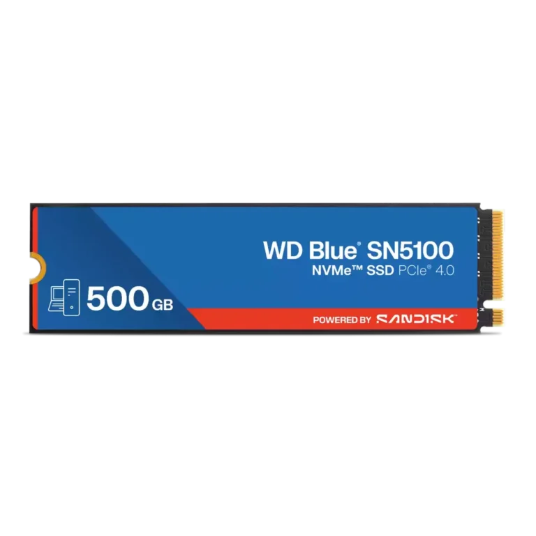 WD Blue SN5100 500GB PCIe 4.0 NVMe M.2 SSD