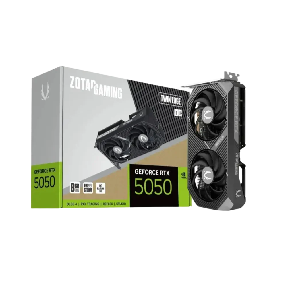 ZOTAC GAMING GeForce RTX 5050 Twin Edge 8GB GDDR6 Graphics Card