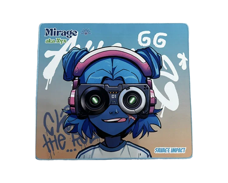 Bloody BP-45W Waterproof Gaming Mouse Pad 450×400×5mm – Nyx Mirage