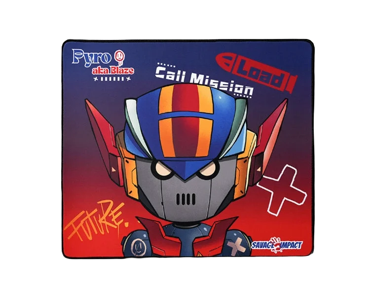 Bloody BP-45W Waterproof Gaming Mouse Pad 450×400×5mm – Pyro Blaze