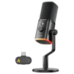 MAONO PD100W Wireless & USB Dynamic Microphone - Black