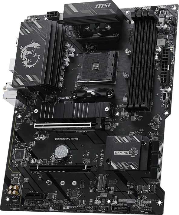 MSI B550 GAMING AM4 DDR4 ATX Motherboard