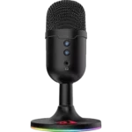 Redragon Pulsar GM303 RGB USB Streaming Microphone - Black