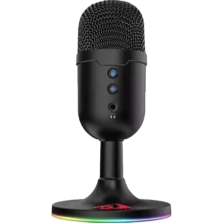 Redragon Pulsar GM303 RGB USB Streaming Microphone - Black