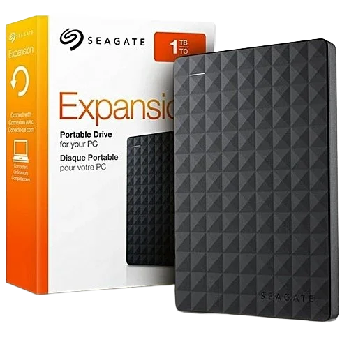 Seagate Expansion 1TB Portable USB 3.0 External Hard Drive