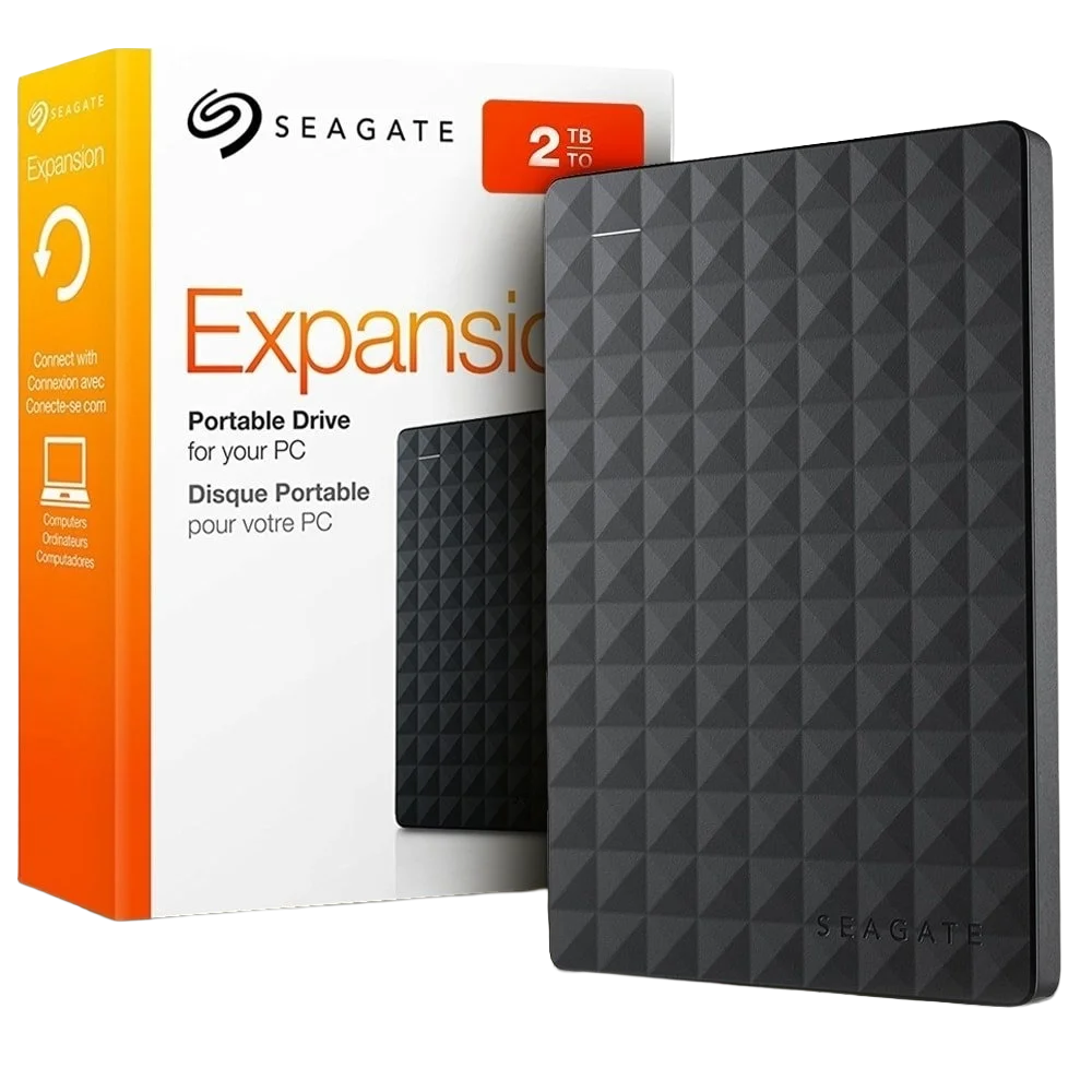 Seagate Expansion 2TB Portable USB 3.0 External Hard Drive