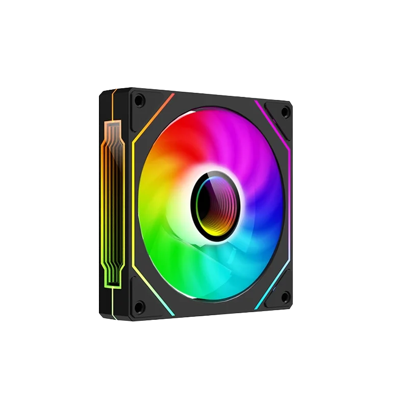 UPSIREN UF-1 Prism 4 Pro 120mm PWM ARGB Reverse Fan - Black