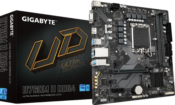 GIGABYTE B760M H DDR4 Micro ATX Motherboard