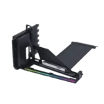Lian Li 4 Slots Vertical GPU Kit (VG4v4) ARGB GPU Support Bracket (200mm PCIe 5.0) Riser cable – Black